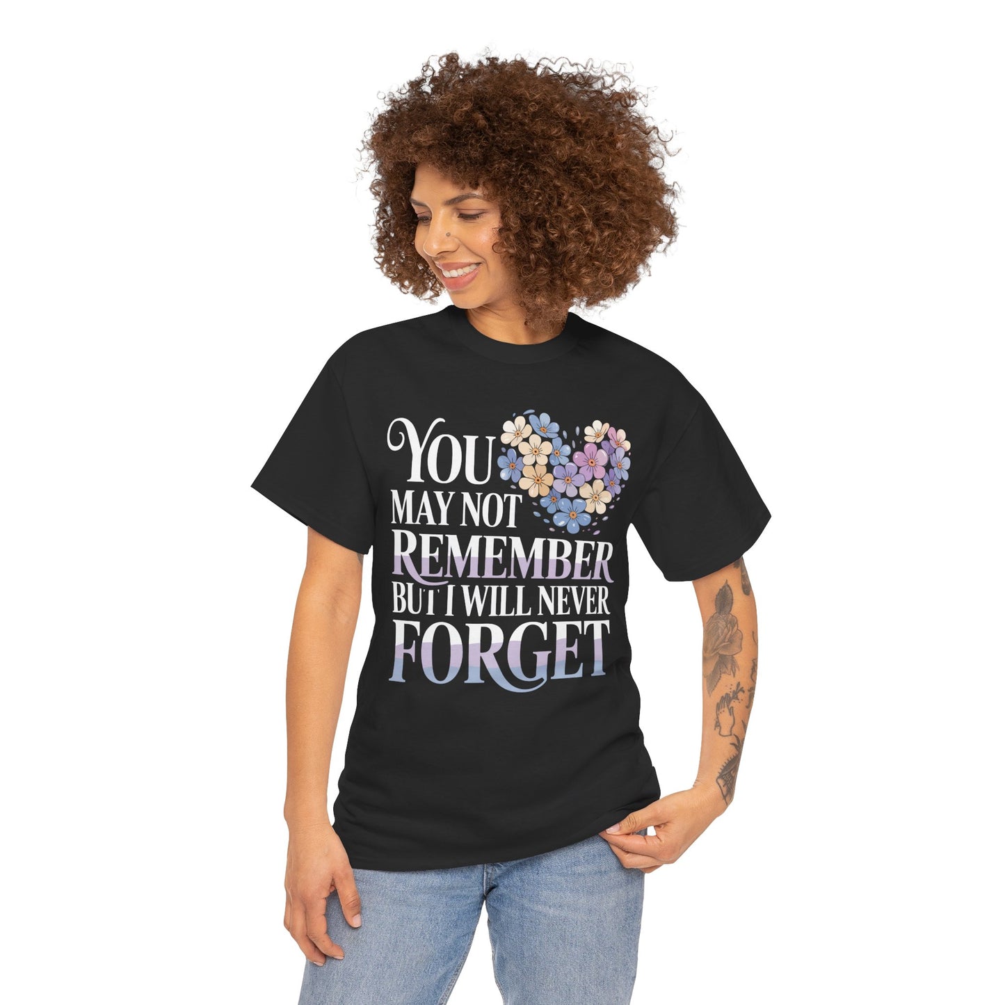 You May Not Remember Unisex T-shirt – Alzheimer's Support | TEEZOCA