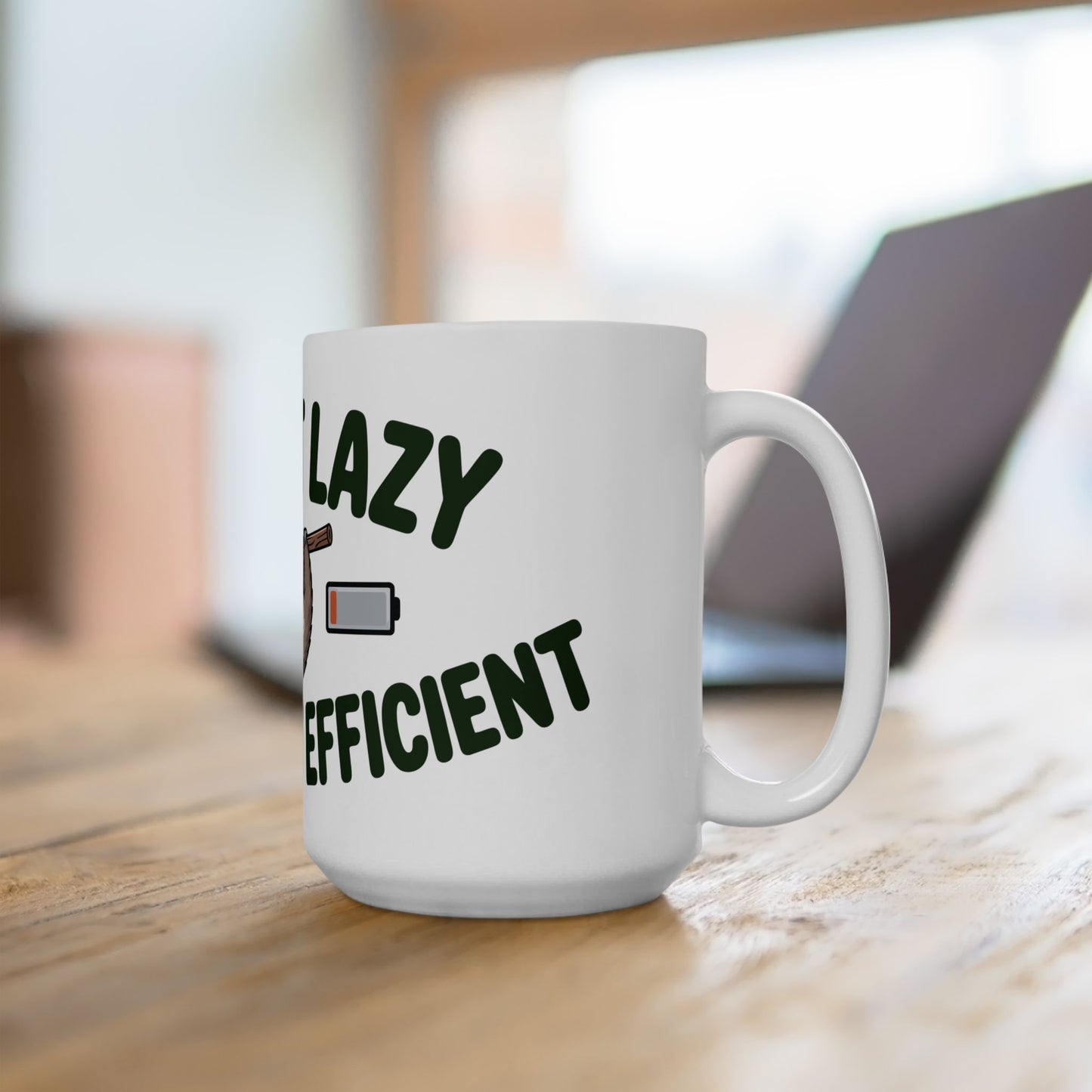TEEZOCA energy efficient funny quote mug