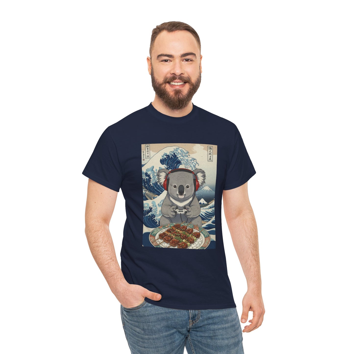 Cute Koala Sushi T-Shirt – Funny Japanese Food Animal Graphic Tee | TEEZOCA