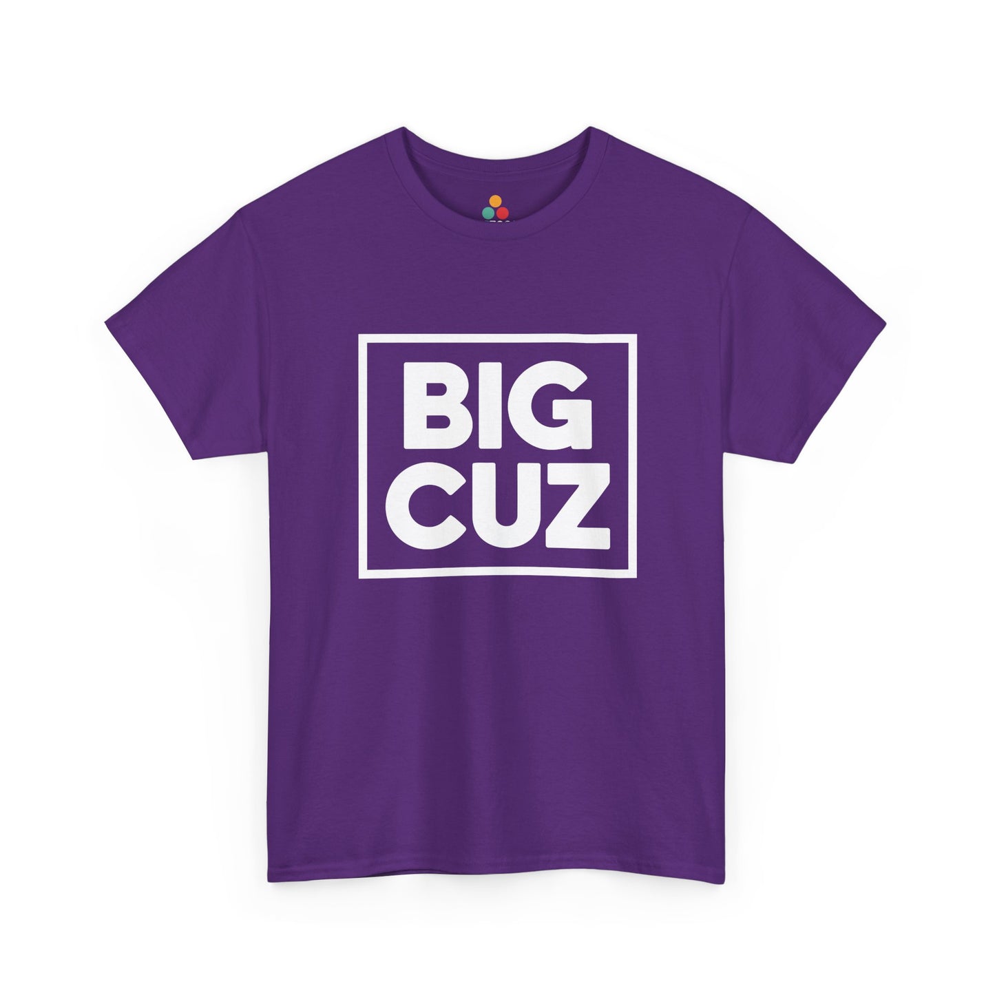 Big Cuz Bold Graphic T-Shirt – Funny Big Cousin Tee for Boys and Girls | TEEZOCA