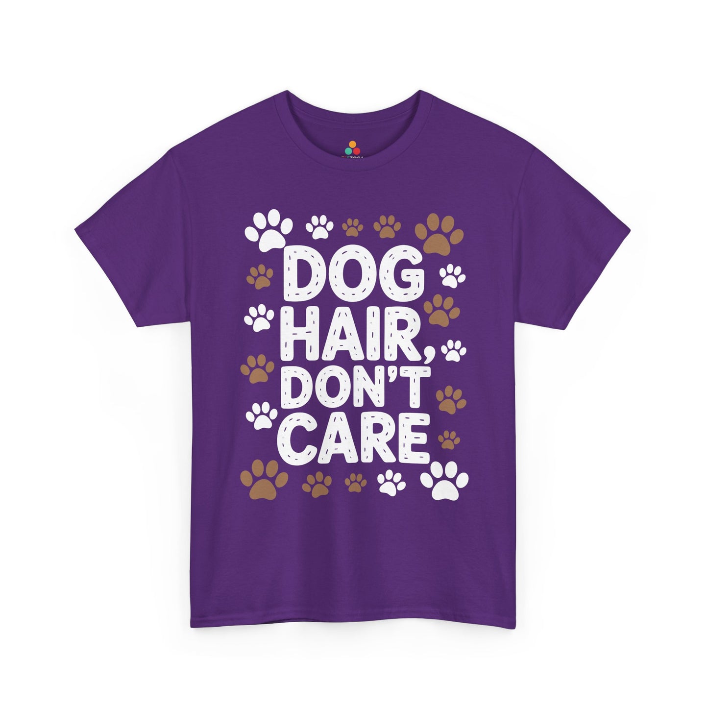 Dog Hair Don’t Care Funny Dog Lover Unisex T-shirt | TEEZOCA