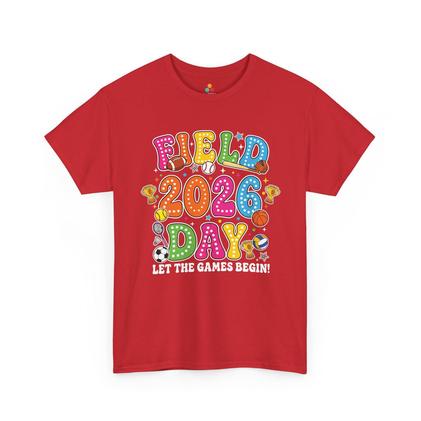 Field Day Shirts Let the Games Begin Cute Graphic Unisex T-shirt | TEEZOCA