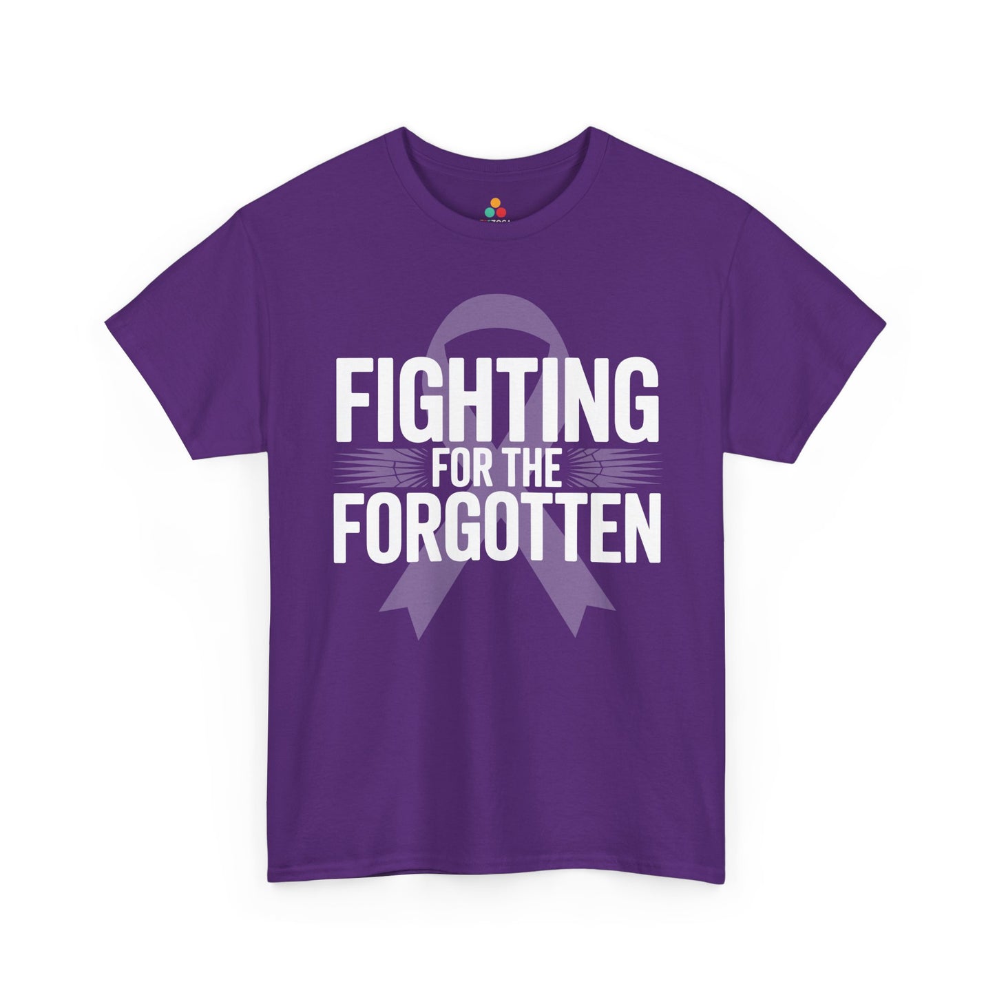Fighting for the Forgotten Alzheimer Awareness Unisex T-shirt | TEEZOCA