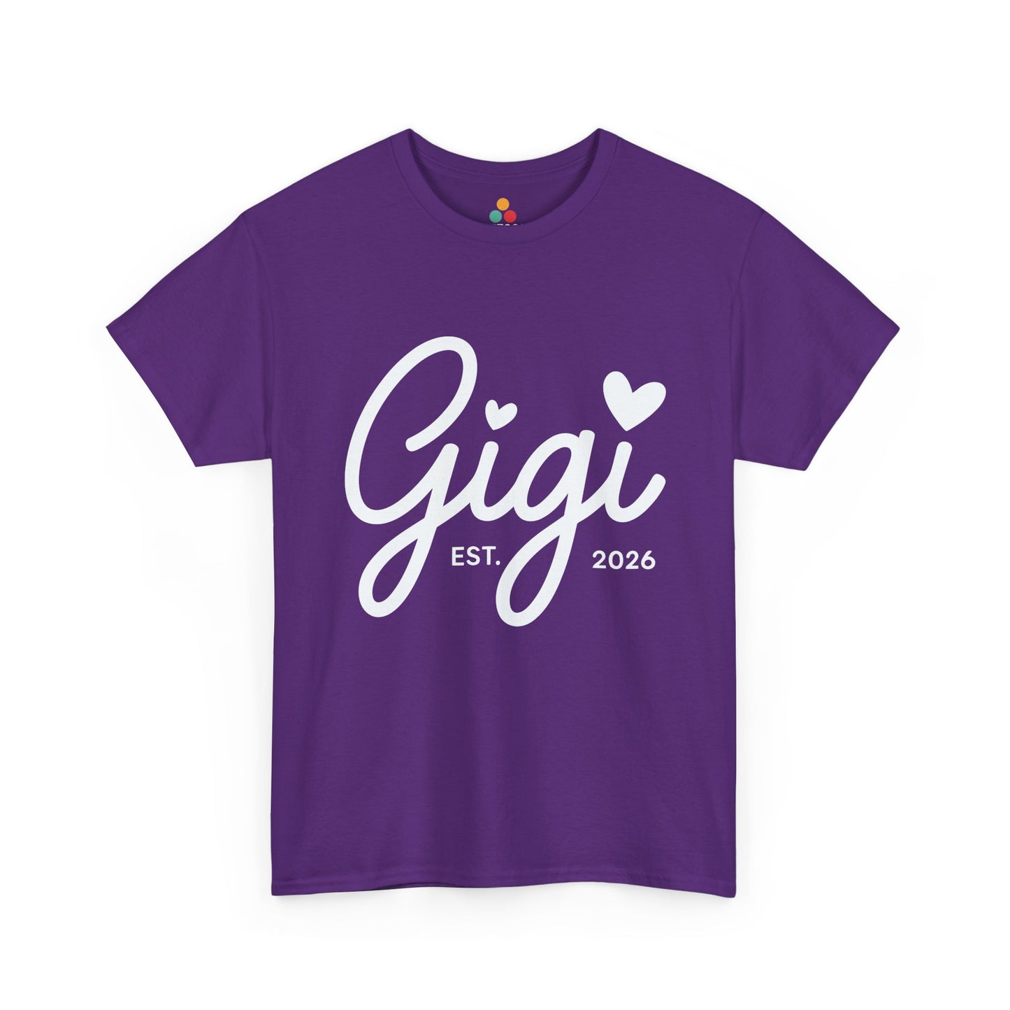 Gigi Est 2026 T-Shirt – Cute New Grandma Gift | TEEZOCA
