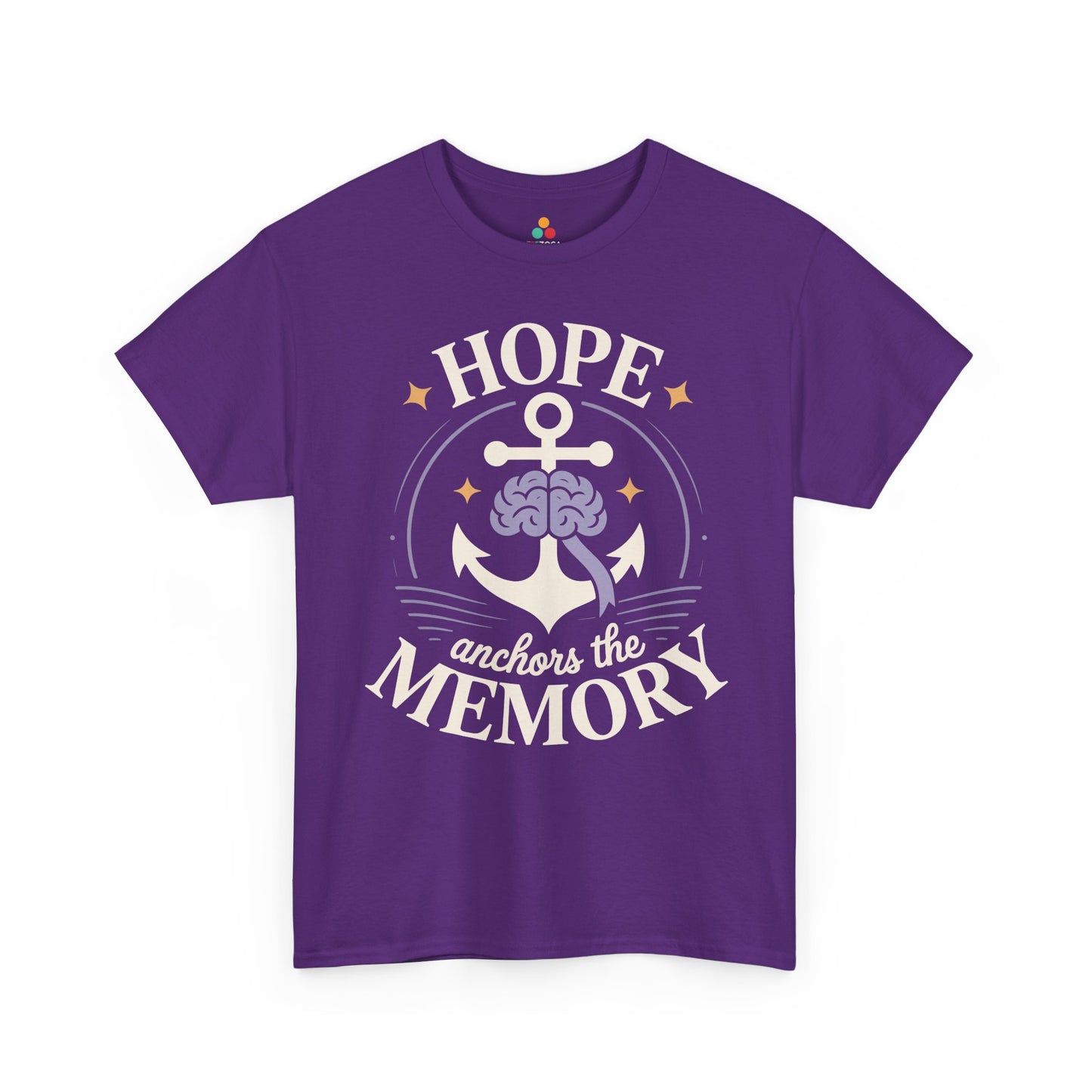 Hope Anchors the Memory Alzheimer’s Unisex T-shirt | TEEZOCA