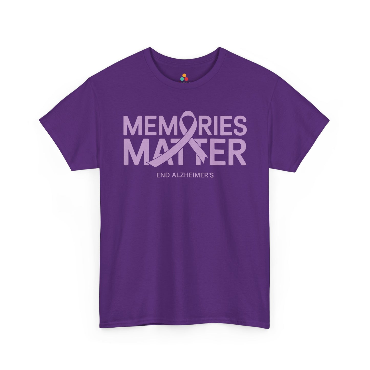Memories Matter End Alzheimer’s Unisex T-shirt Support Tee | TEEZOCA