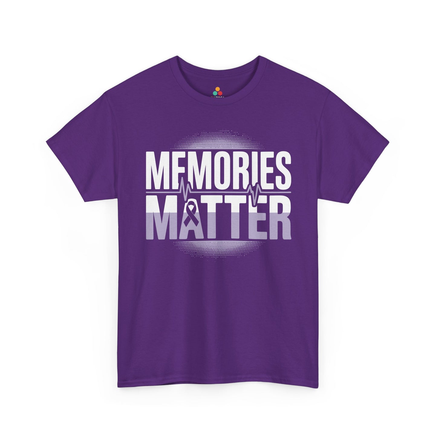Memories Matter Unisex T-shirt Alzheimer Awareness Ribbon | TEEZOCA