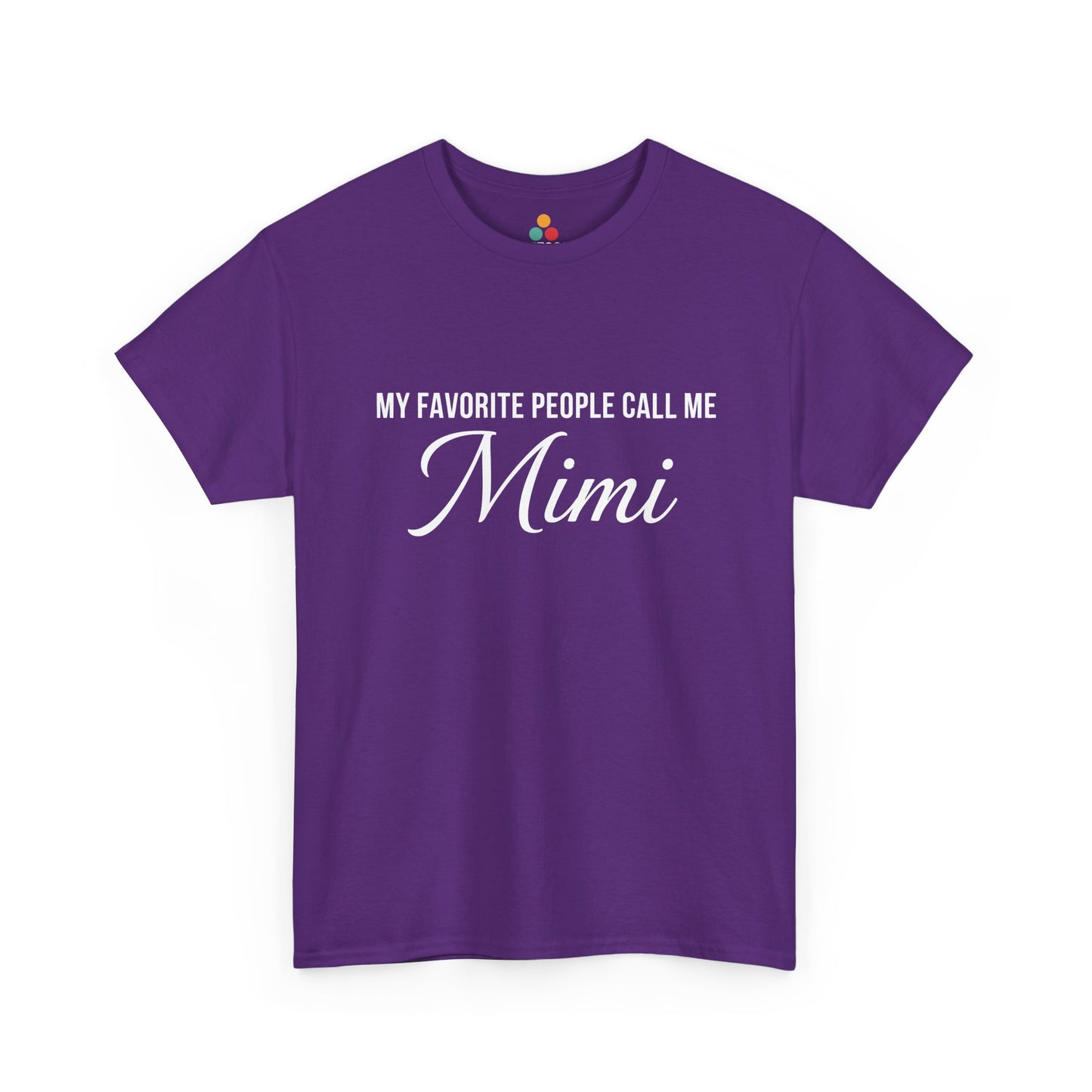 My Favorite People Call Me Mimi T‑Shirt – Cute Mimi Grandma Gift Tee | TEEZOCA