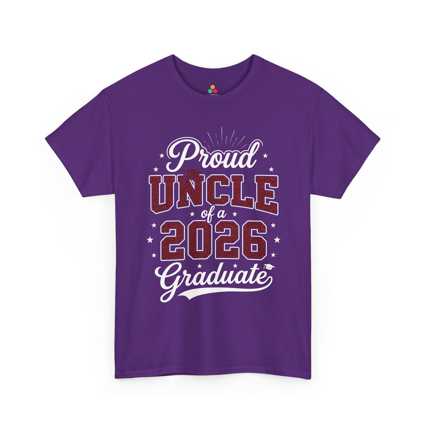 Proud Uncle of a 2026 Graduate Unisex T-shirt Graduation Gift | TEEZOCA