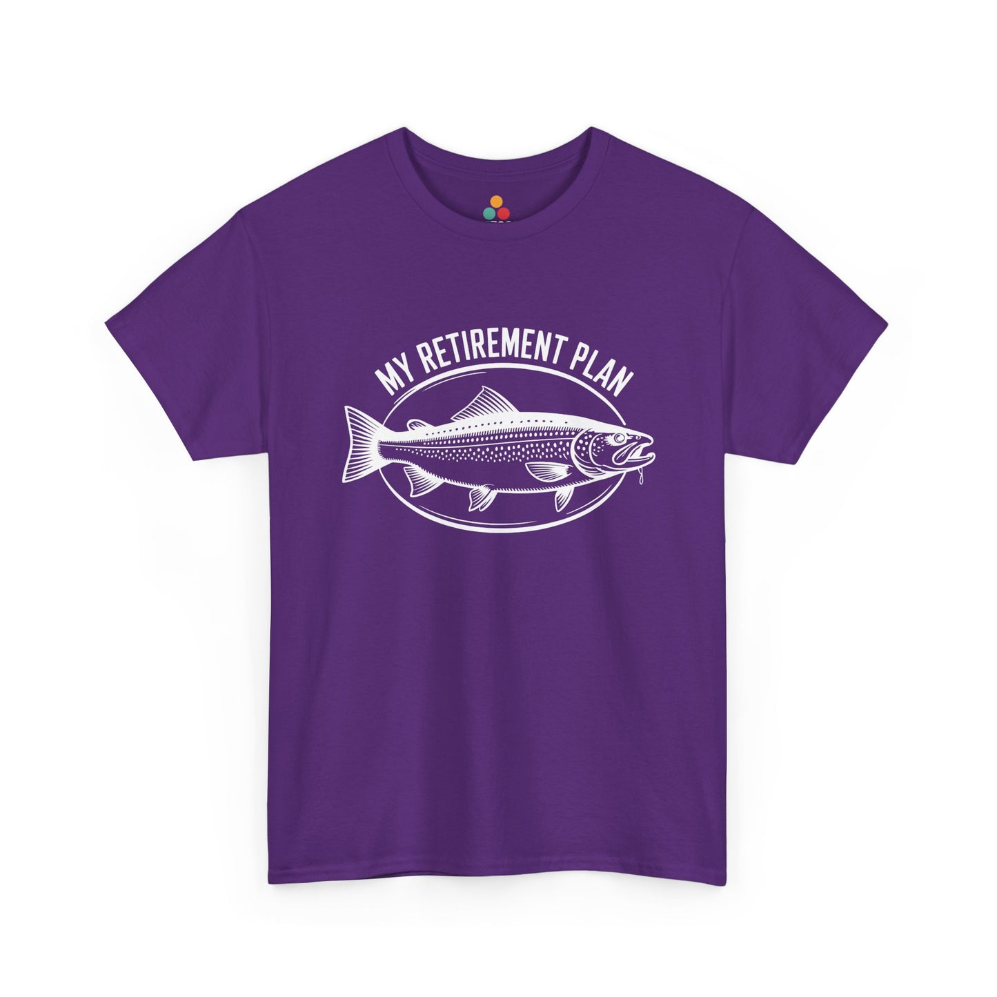 My Retirement Plan Fishing Funny T‑Shirt – Funny Retired Dad Gift | TEEZOCA