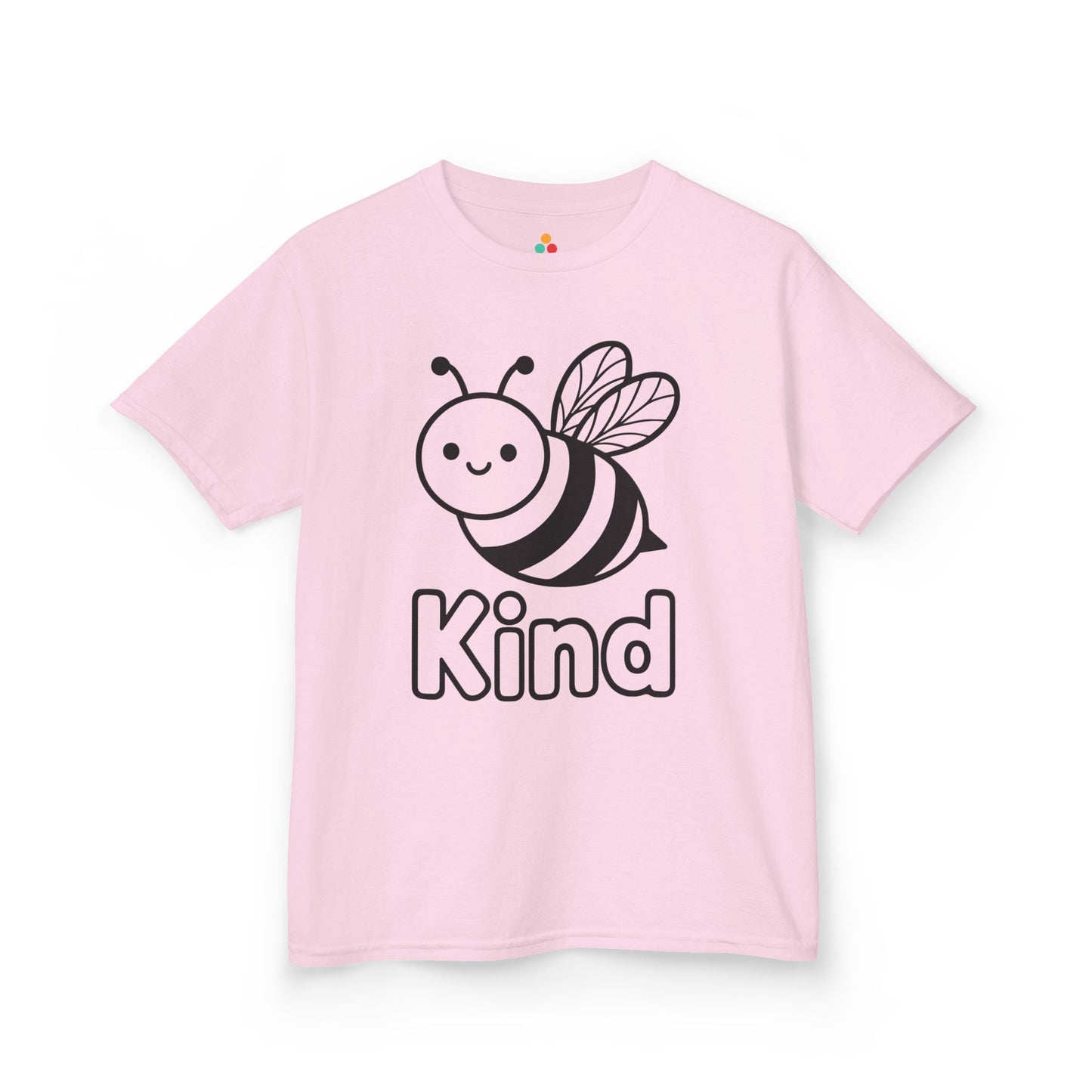 TEEZOCA Kind bee graphic for Unity Day awareness Kids T-shirt Be Kind Bee Orange Unity Day Anti-Bullying Kids T-shirt | TEEZOCA