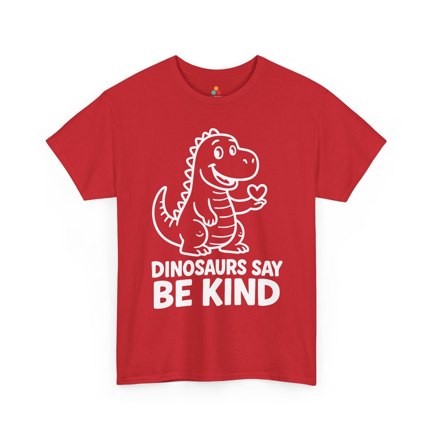 TEEZOCA anti-bullying dinosaur kindness Unisex T-shirt Dinosaurs Say Be Kind Unity Day Anti-Bullying Awareness Unisex T-shirt | TEEZOCA