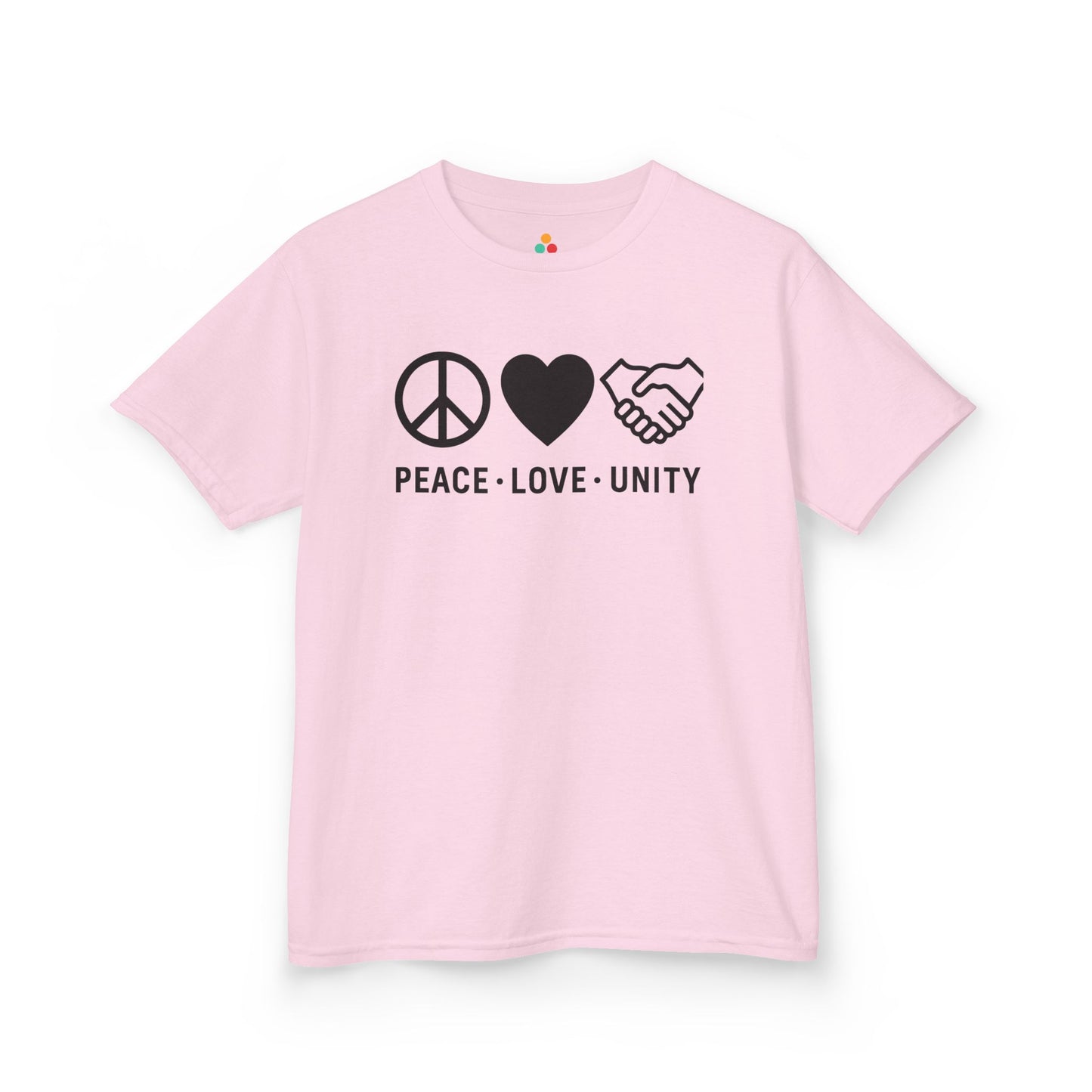 TEEZOCA anti-bullying peace love unity school awareness Kids T-shirt Peace Love Unity Orange Unity Day Anti-Bullying Kids T-shirt | TEEZOCA