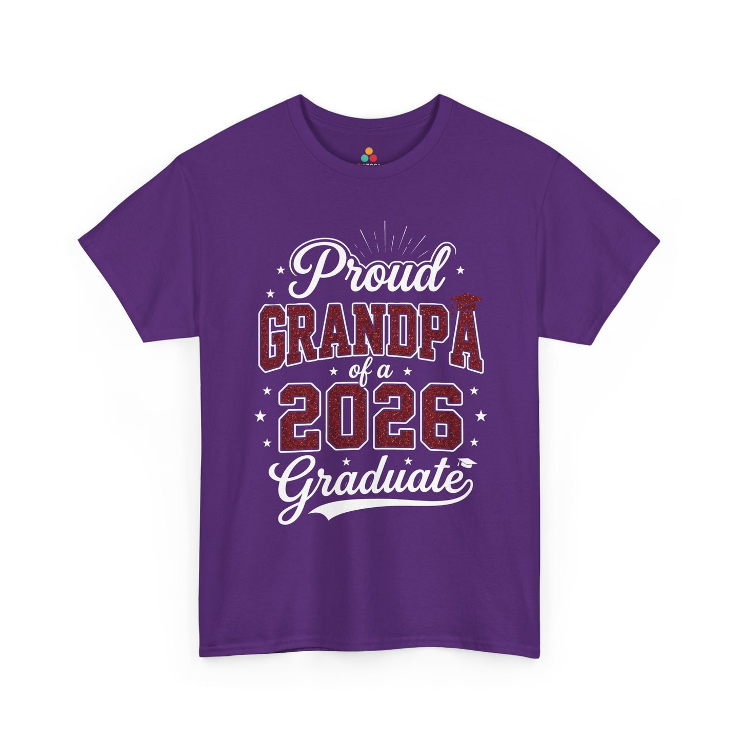 Proud Grandpa of a 2026 Graduate Unisex T-shirt Gift | TEEZOCA