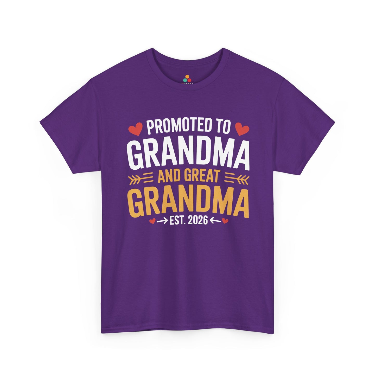 Promoted to Grandma Women's T-shirt Mother's Day Gift New Grandma | TEEZOCA
