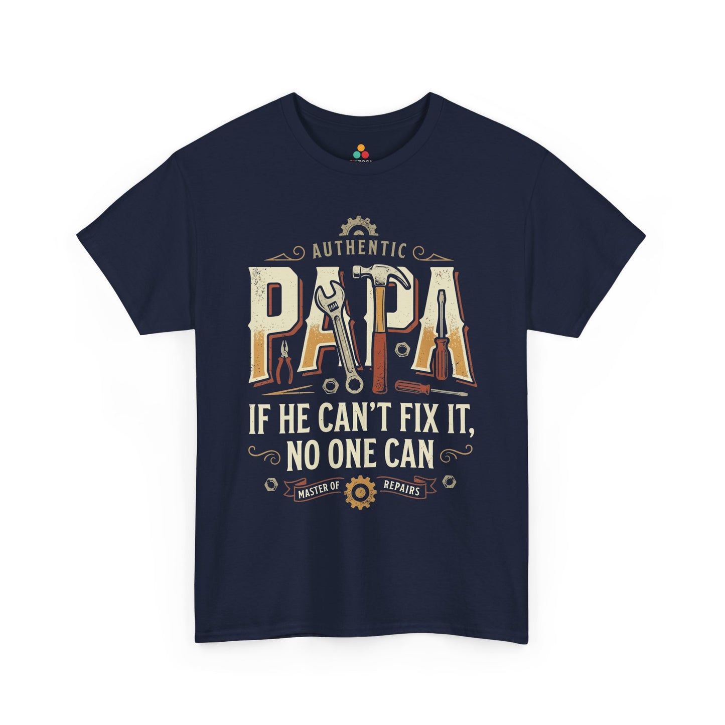 Papa Master of Repairs Shirt Funny Handyman Gift Unisex T-shirt | TEEZOCA