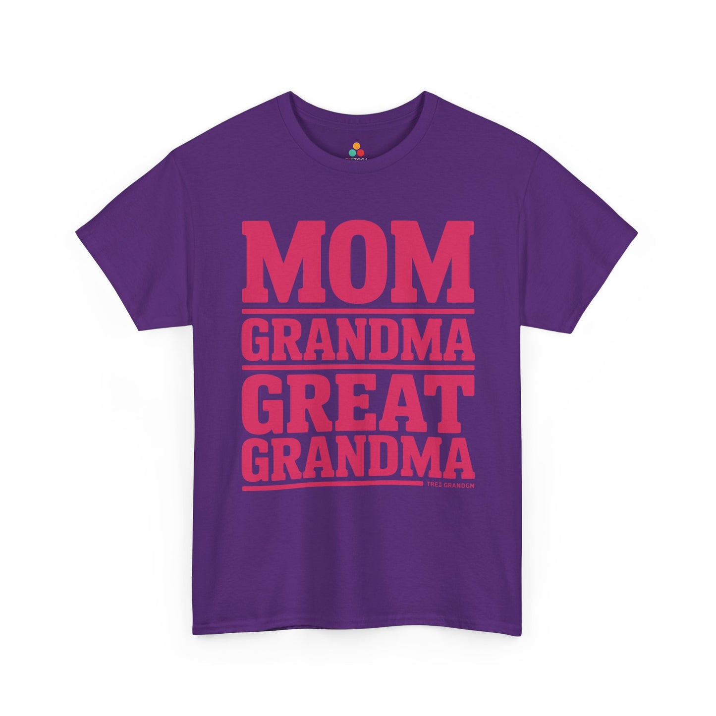 Mom Grandma Great Grandma Women's T-shirt Mother's Day Gift | TEEZOCA