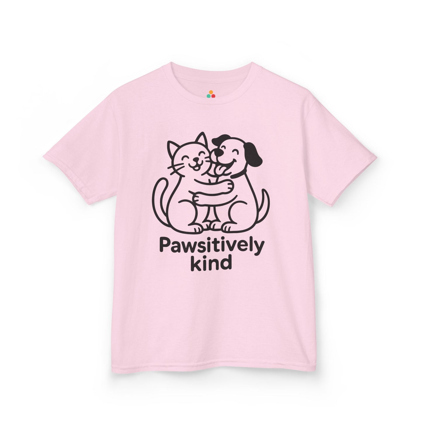 TEEZOCA orange Unity Day anti-bullying pet design Kids T-shirt Pawsitively Kind Orange Unity Day Anti-Bullying Kids T-shirt | TEEZOCA