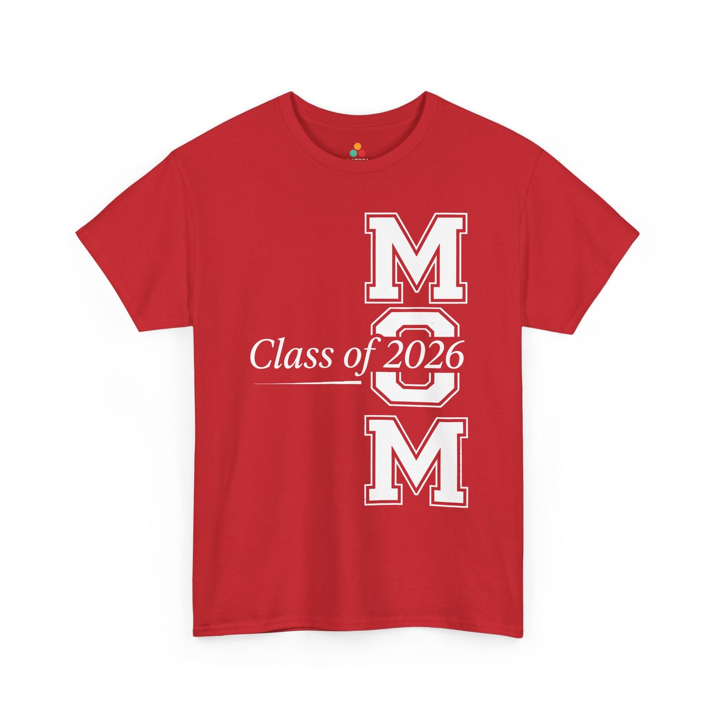 Mom Class of 2026 Unisex T-shirt Graduation Gift Proud Mom Shirt | TEEZOCA