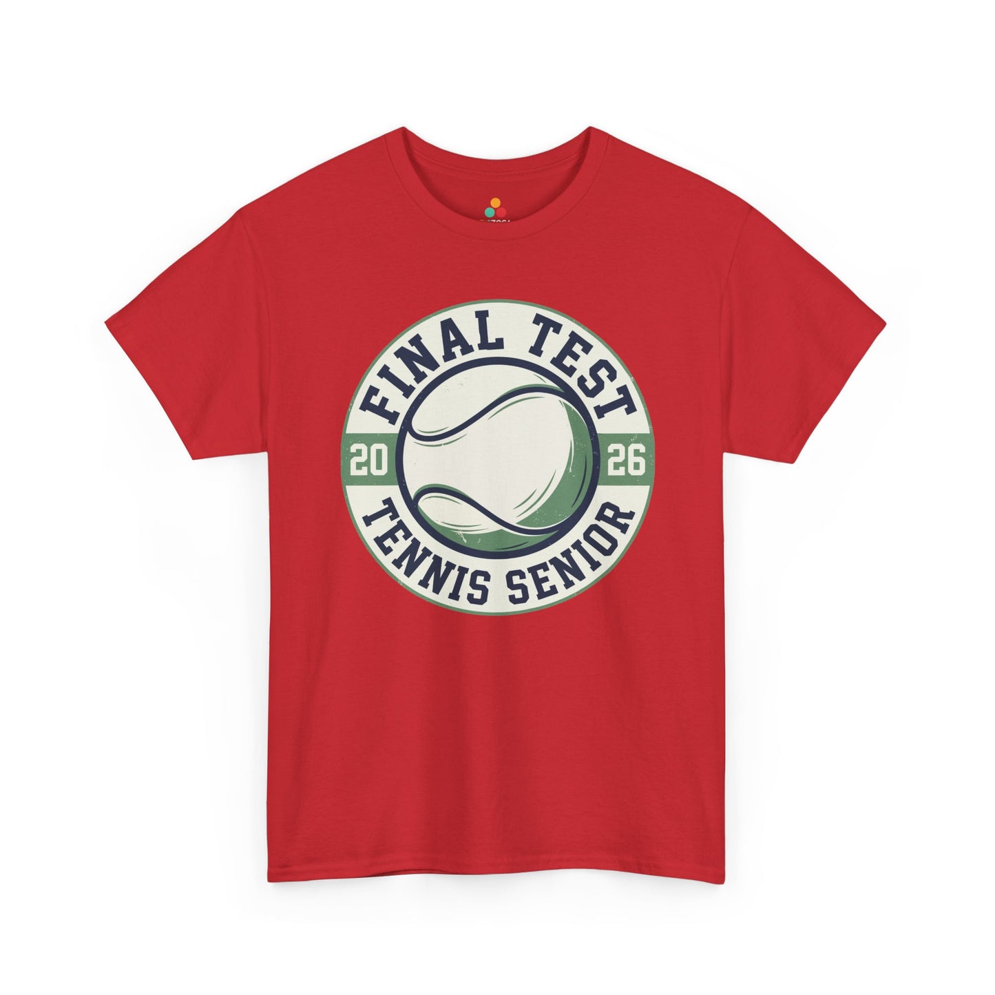 Final Test Tennis Senior 2026 Funny Graduation Unisex T-shirt | TEEZOCA