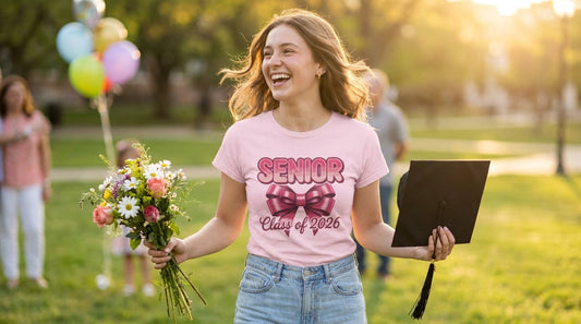 Shop 10 graduation gifts for her at TEEZOCA — funny $21.99 shirts the new grad will actually wear, not store. Order before the ceremony weekend hits.