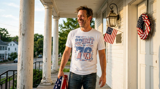 Shop 12 1776 shirts at TEEZOCA — vintage $21.99 patriotic tees that honor 250 years of American freedom, from the 4th of July parade to fireworks night.