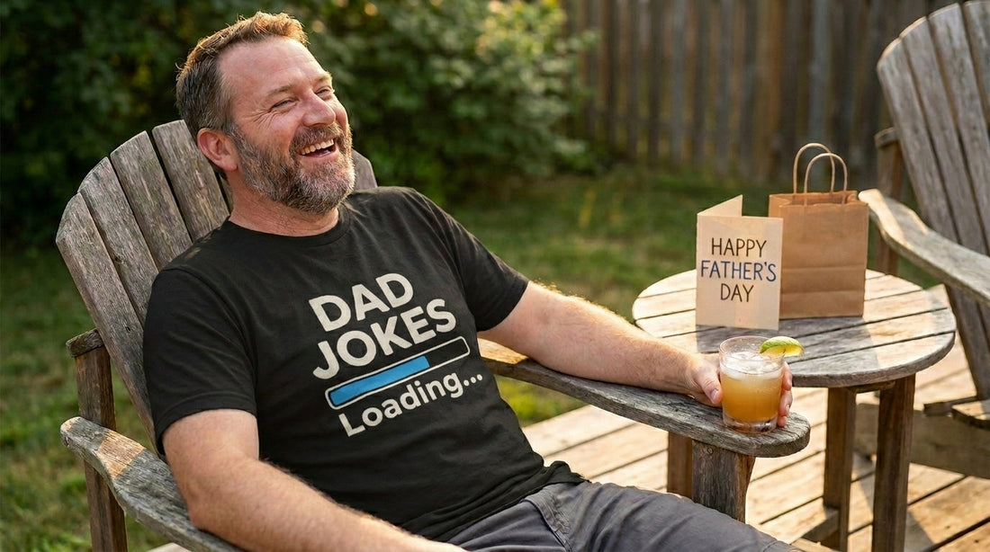 Skip the tie. These 12 funny Father's Day shirts make Dad laugh and ship fast — starting at $21.99 from TEEZOCA. Order by June 14. TEEZOCA