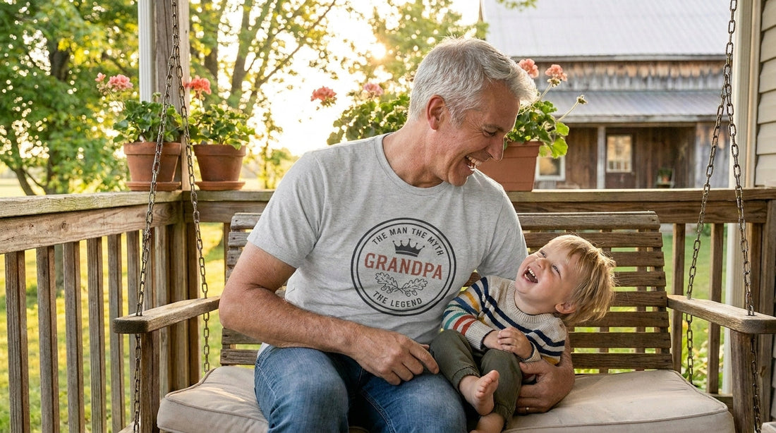 Grandpa won't pick something for himself. These 9 funny grandpa shirts from $21.99 handle Father's Day for you. Shop TEEZOCA.