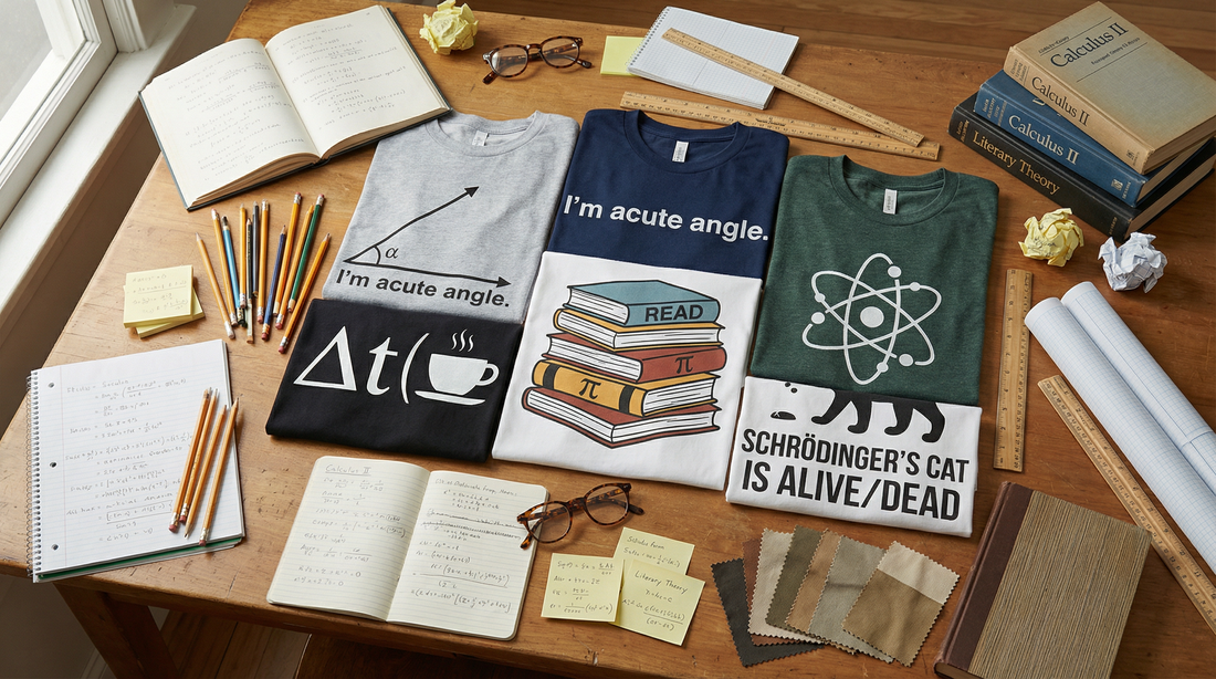 A+ Style Graphic Tees for Nerdy Students & Teachers  TEEZOCA