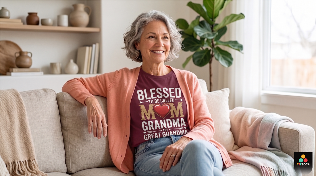 I Have Two Titles Mom & Grandma” – Why This T-Shirt Trend Is Exploding in 2026 - TEEZOCA