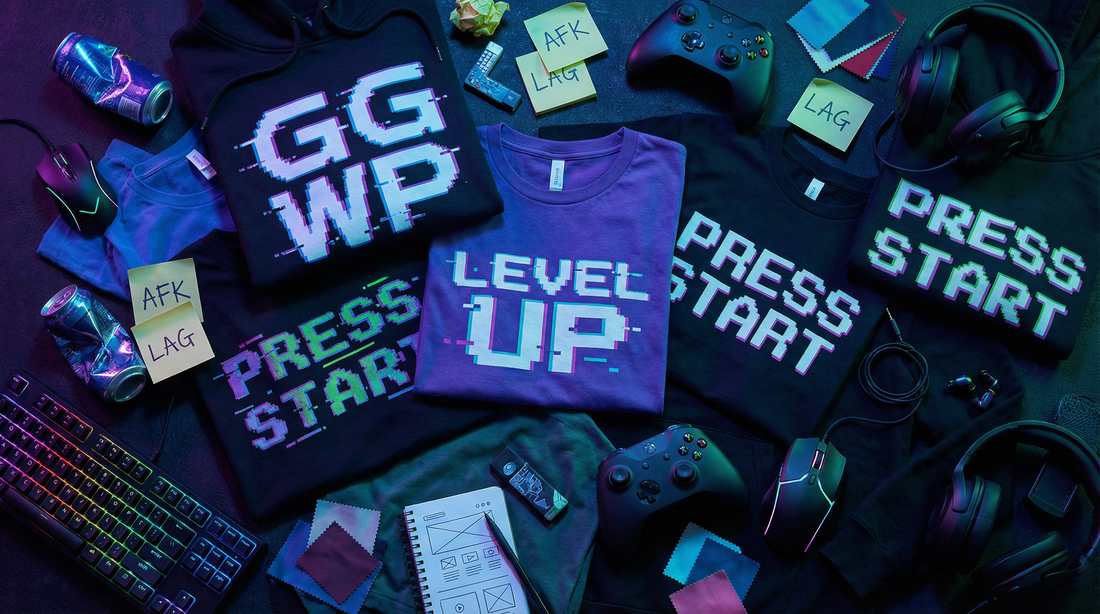 Level Up Your Wardrobe Best Graphic Tees for Gamers and Streamers - TEEZOCA