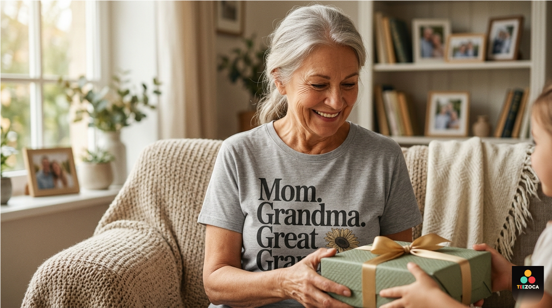 Top Mother's Day Gift for Proud Grandmas - TEEZOCA