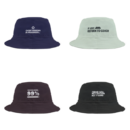 Bucket Hats  Trendy AOP & Streetwear Bucket Hats  TEEZOCA