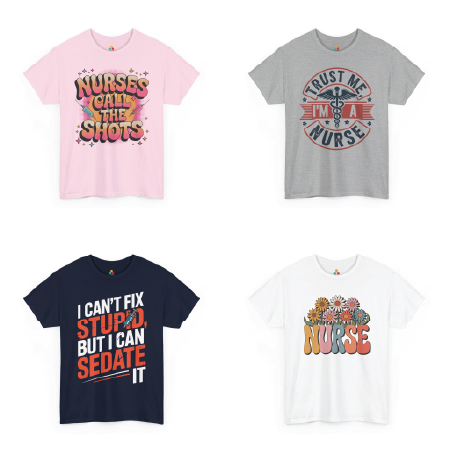 Funny Nurse Shirts & Scrub-Life Tees  Nursing Graphic Tees  TEEZOCA