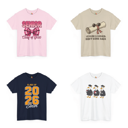 Graduation Apparel  Class of Tees & Celebration Styles  TEEZOCA