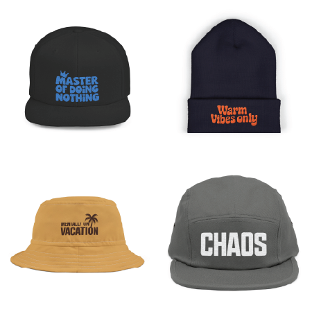 Hats & Headwear  Bucket Hats, Beanies, Snapbacks & More  TEEZOCA