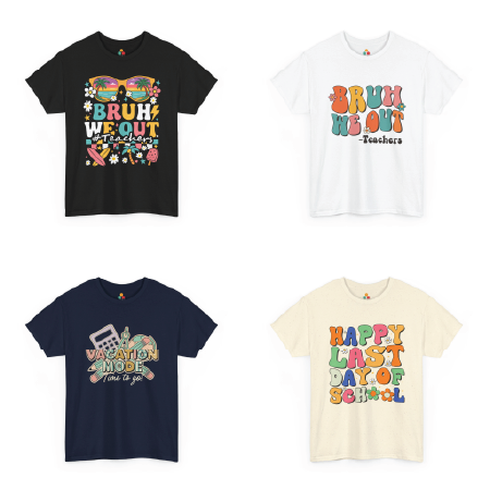 Last Day of School Shirts  End-of-Year Celebration Tees – TEEZOCA