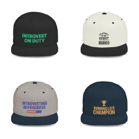 Snapback Hats  Flat Bill & Embroidered Streetwear Snapbacks  TEEZOCA