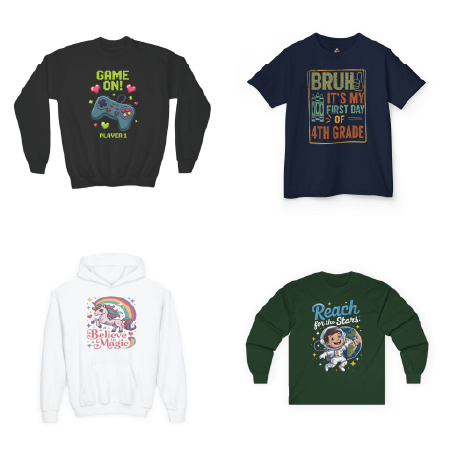 Kids’ Clothing  Fun Graphic Tees, Hoodies & More  TEEZOCA