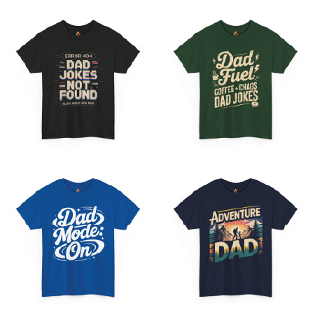 Graphic Tees for Dad  Funny & Bold Dad Shirts  TEEZOCA