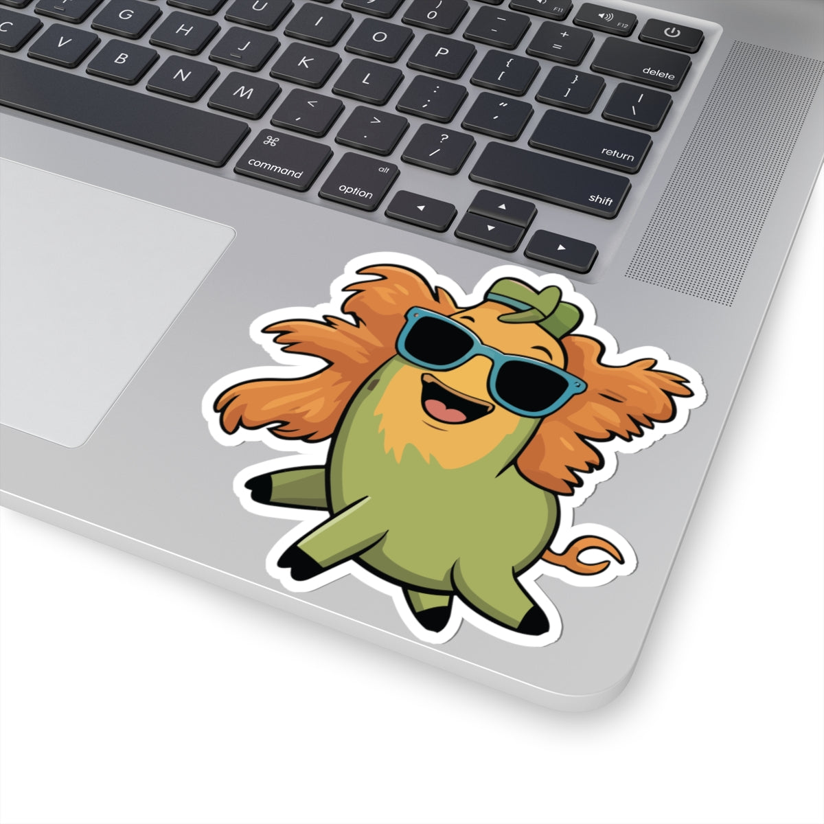 TEEZOCA cool lion sticker cartoon lion sunglasses