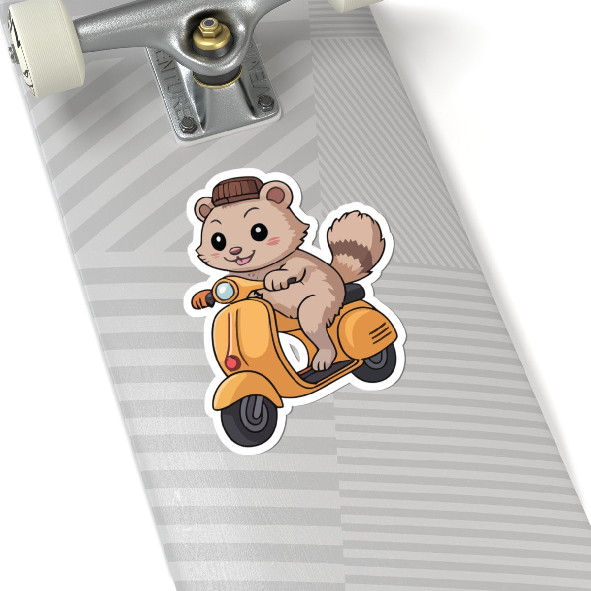 TEEZOCA bear scooter sticker cute bear cartoon