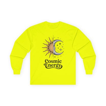 Cosmic Energy Sun and Moon Unisex Long-Sleeve T-Shirt