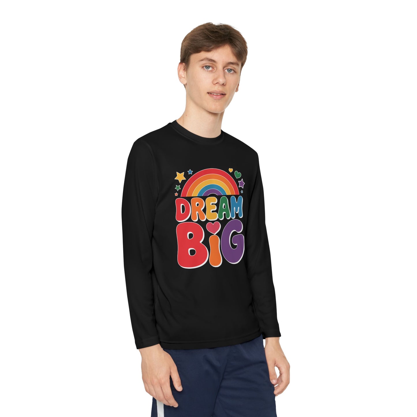 Dream Big Kids Long Sleeve T-Shirt TEEZOCA