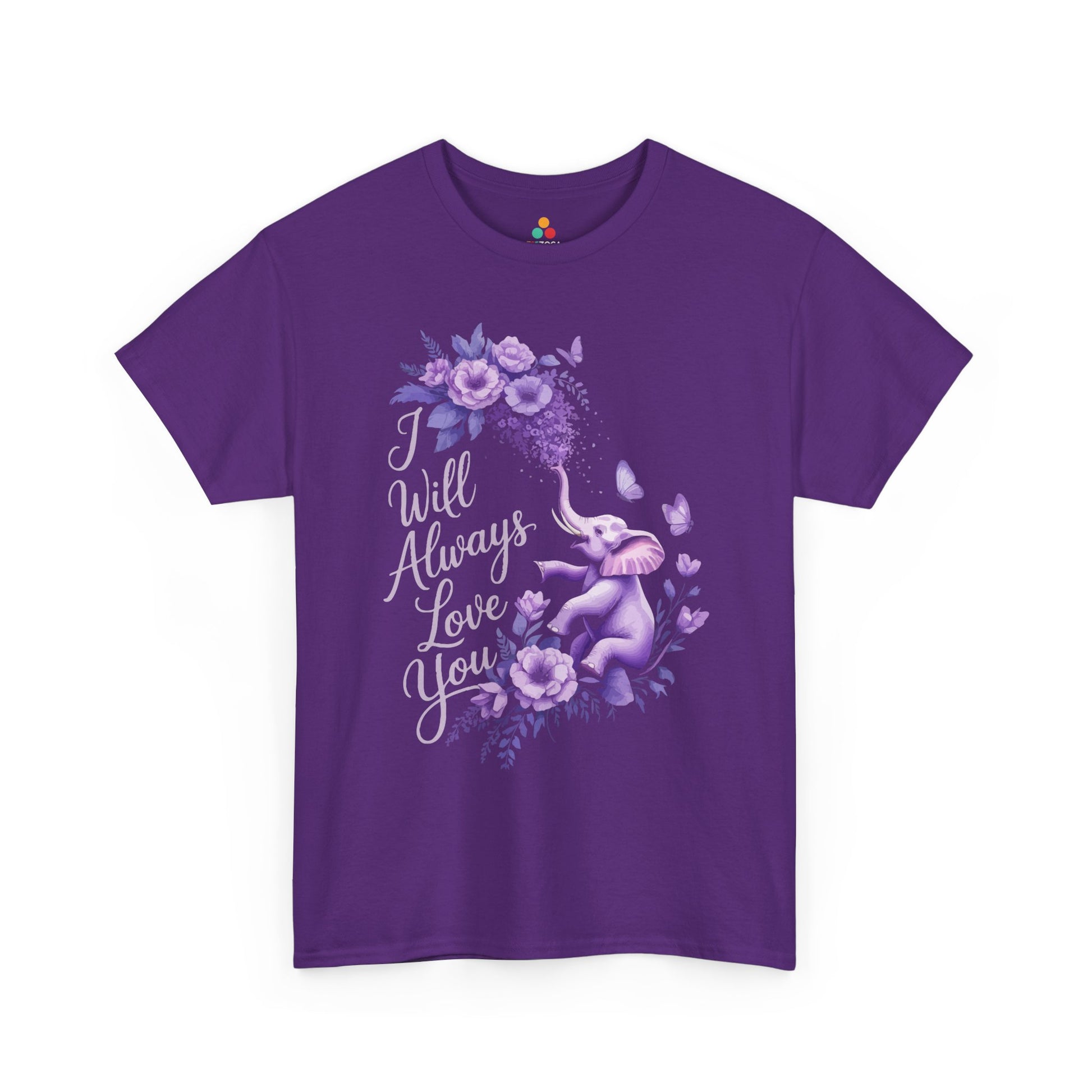 I Will Always Love You Elephant Awareness Unisex T-shirt | TEEZOCA 