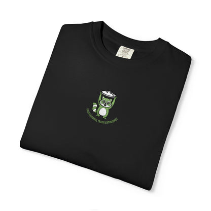 Comfort Colors® Professional Trash Enthusiast Raccoon Embroidered T-Shirt