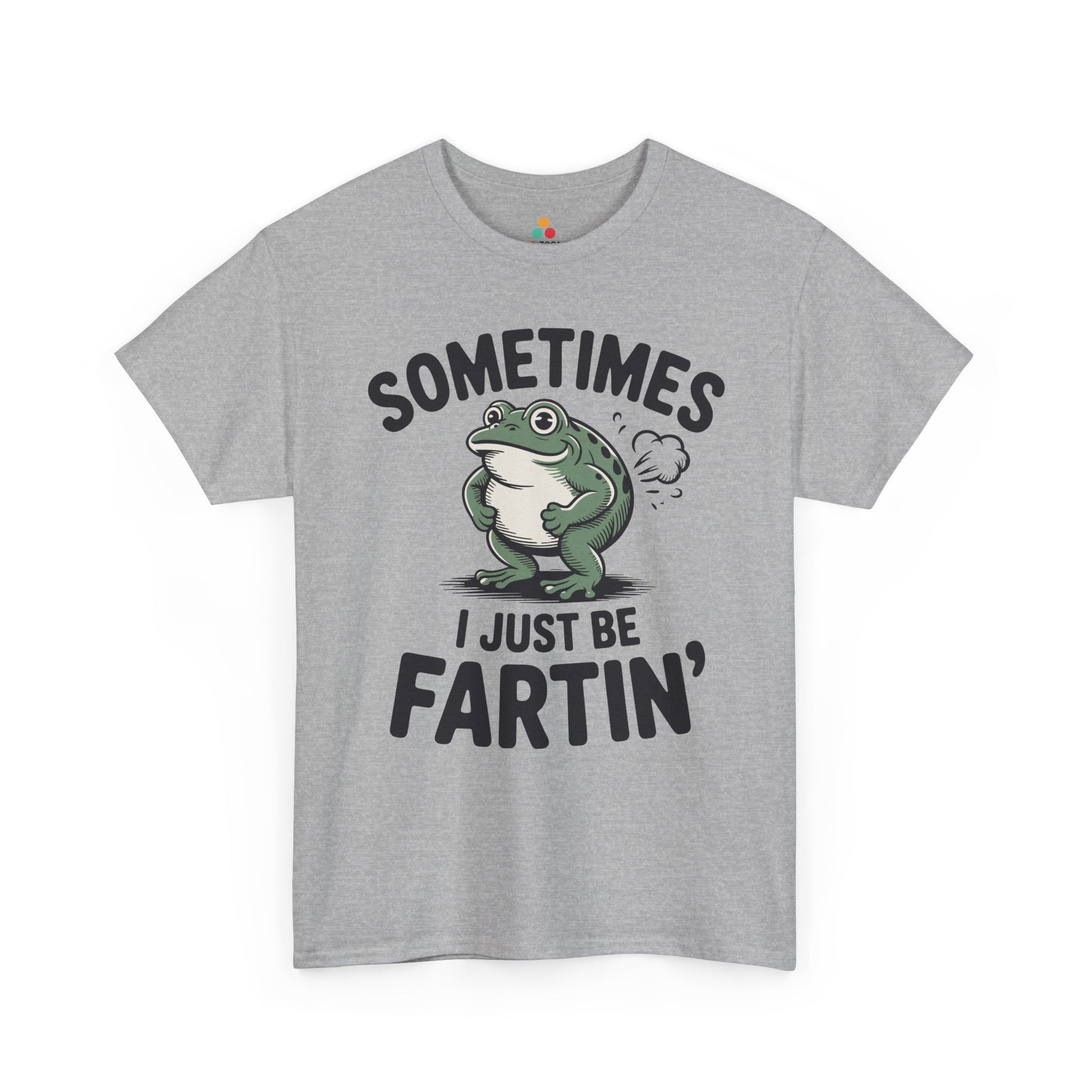 Sometimes I Just Be Fartin’ Unisex T-shirt Funny Frog Graphic | TEEZOCA 