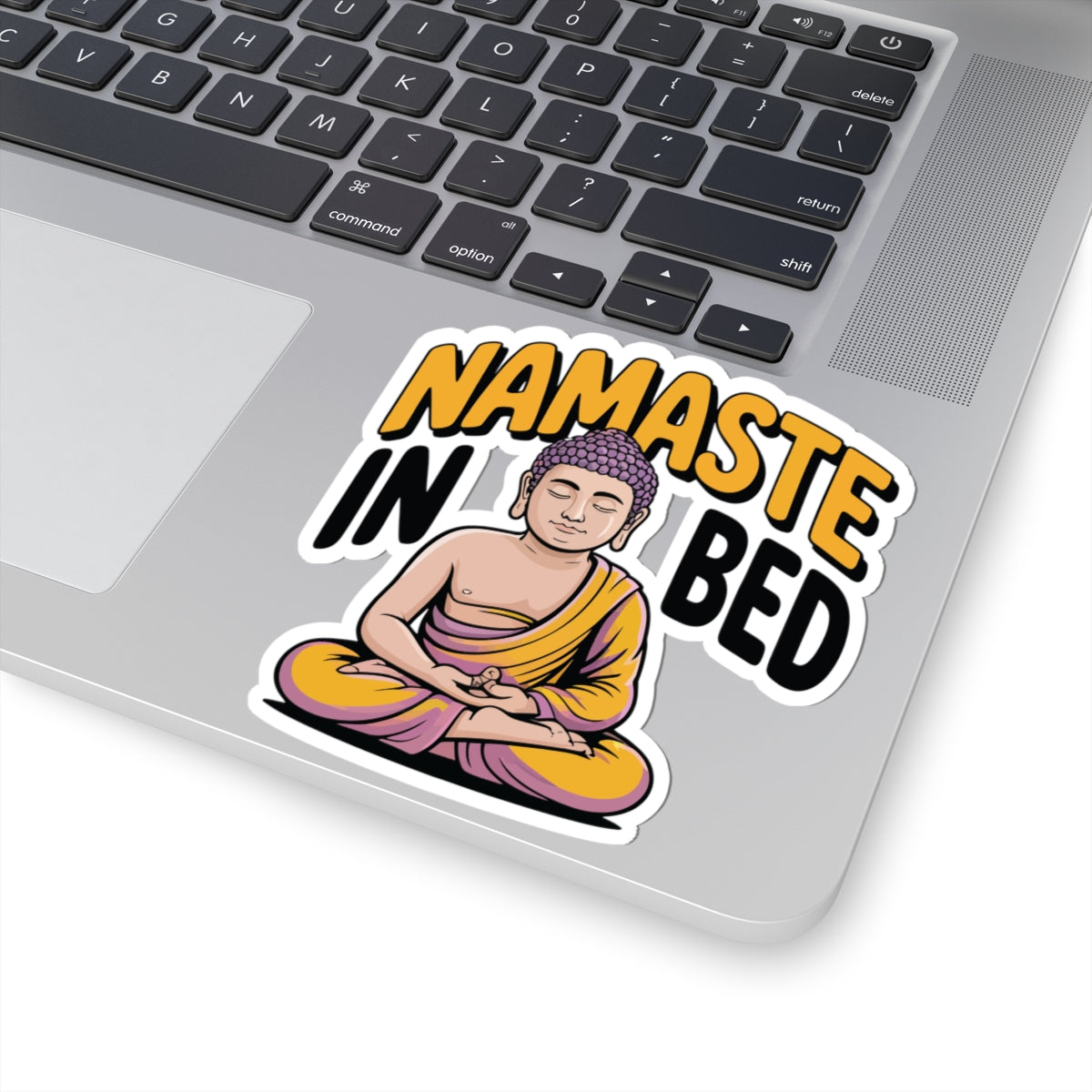 TEEZOCA namaste in bed Buddha meditation sticker