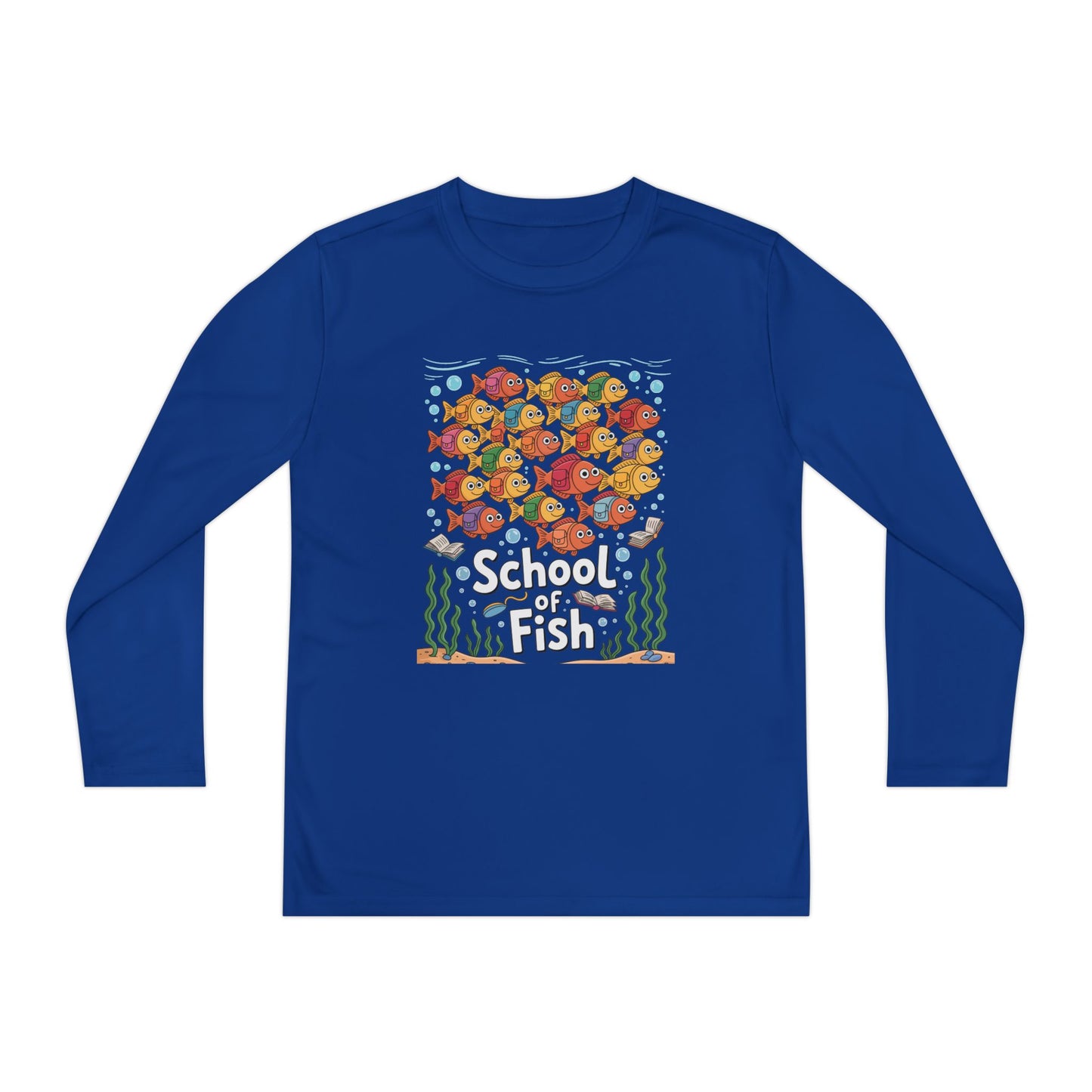 School of Fish Kids Long Sleeve T-Shirt