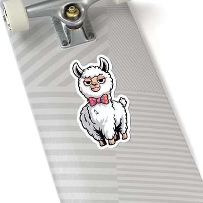 TEEZOCA sassy llama character sticker